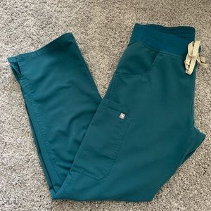 Figs Caribbean blue scrub pants